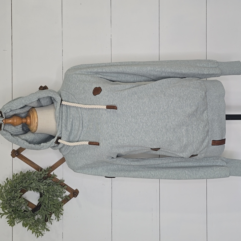 Naketano Hoodie Light Green Size Small